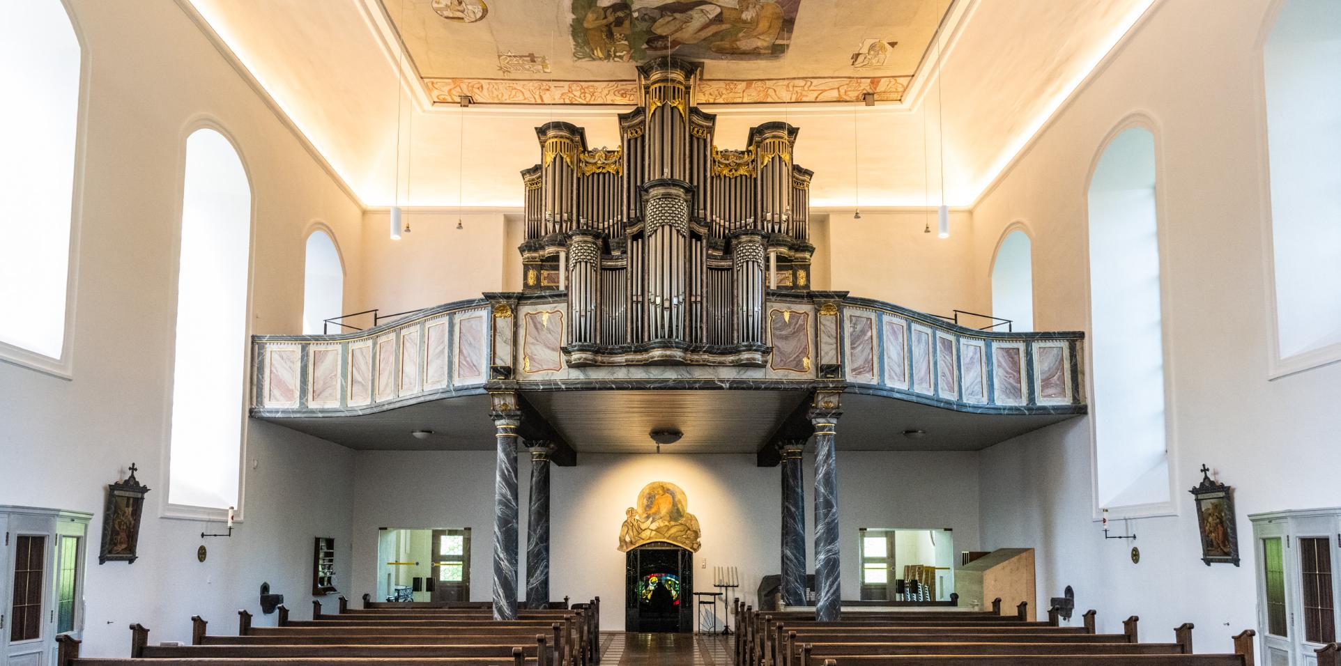 Orgel in der Pfarrkirche Wissen