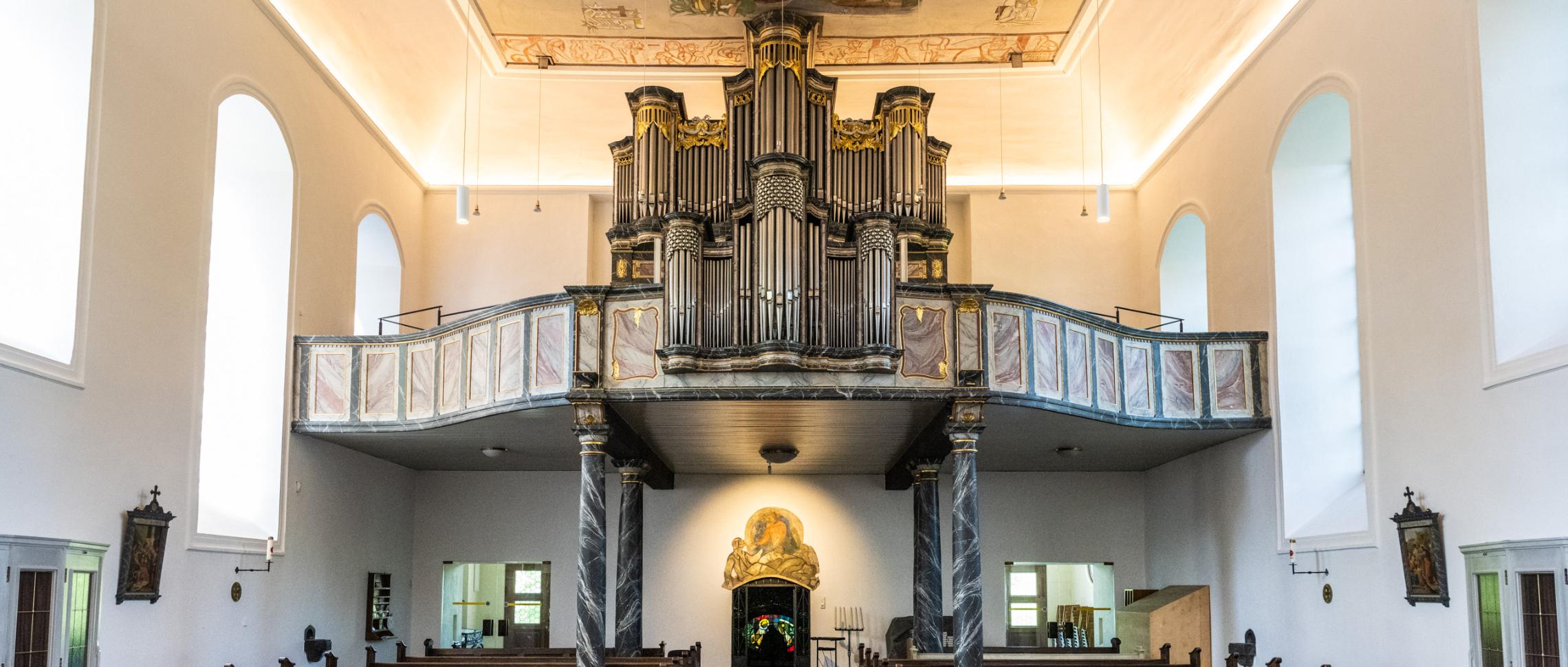 Orgel in der Pfarrkirche Wissen
