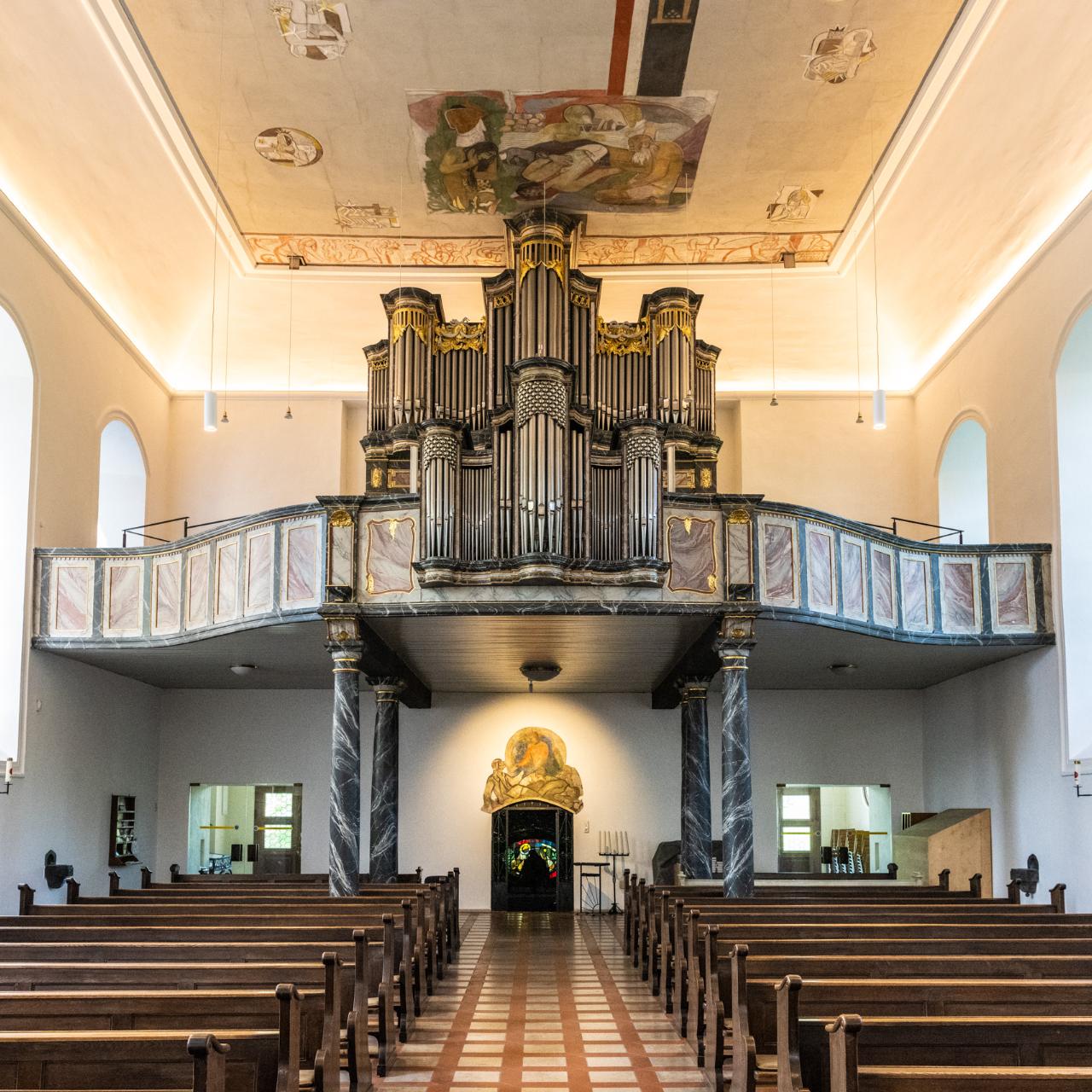 Orgel in der Pfarrkirche Wissen