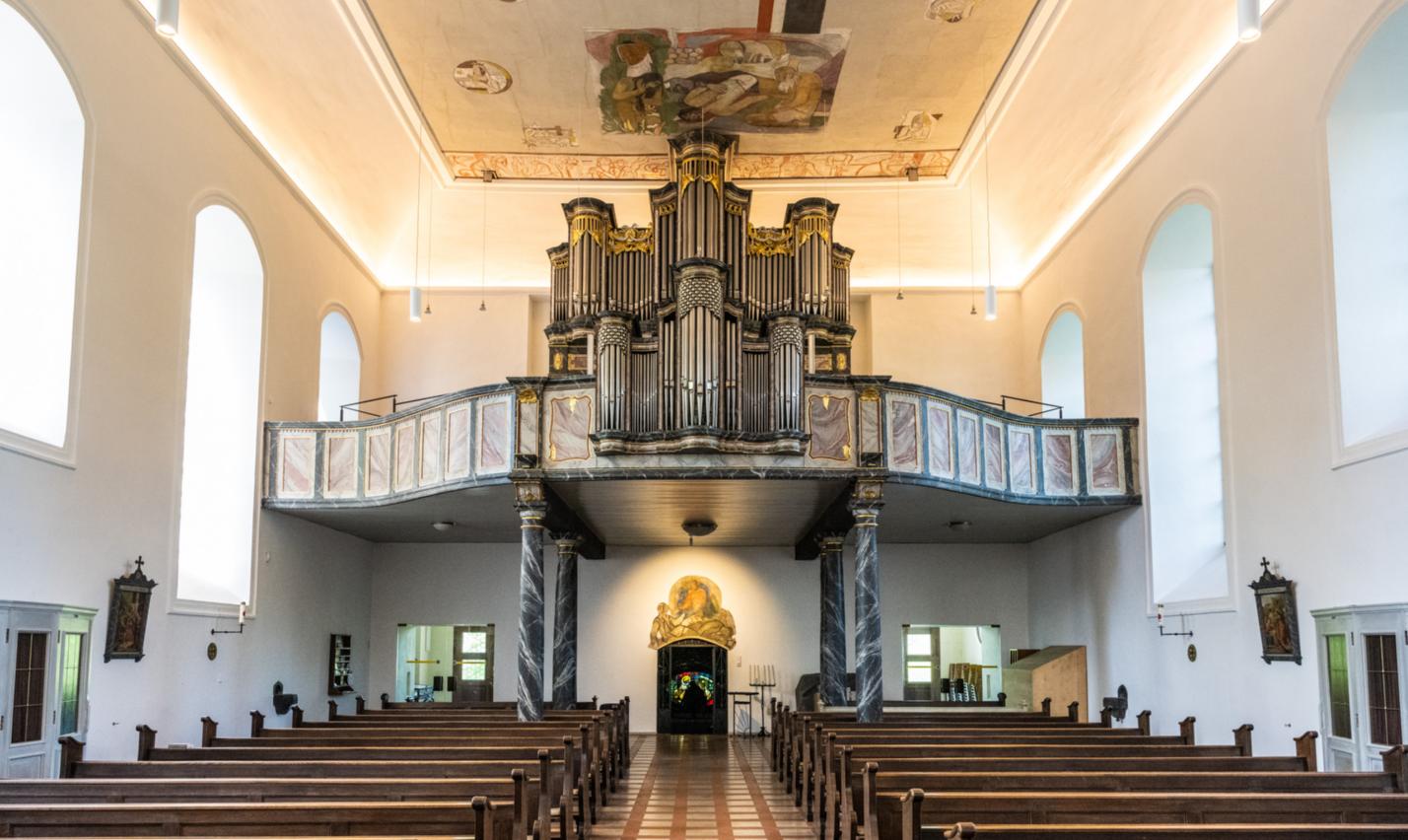 Orgel in der Pfarrkirche Wissen