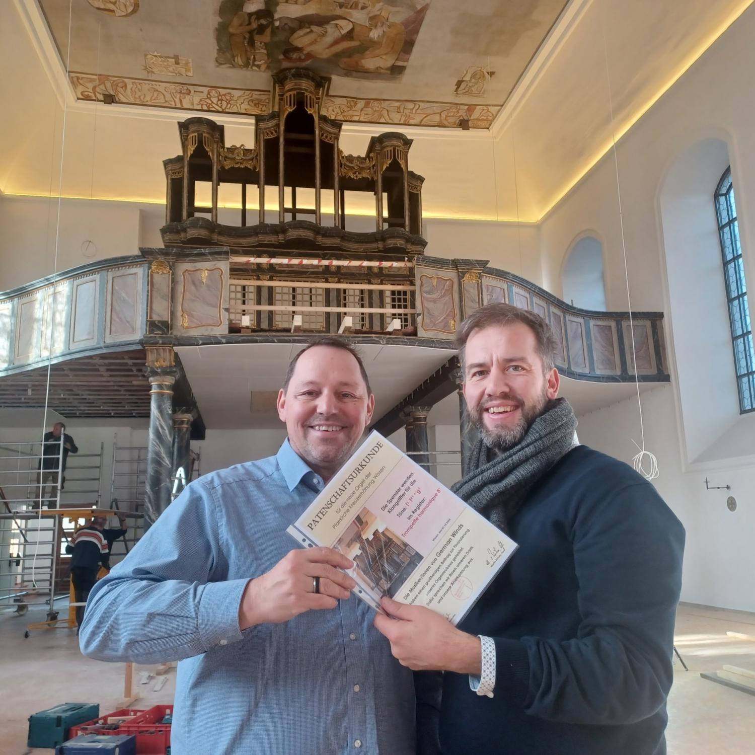 Auel Übergabe Spende Benefizkonzert 2025