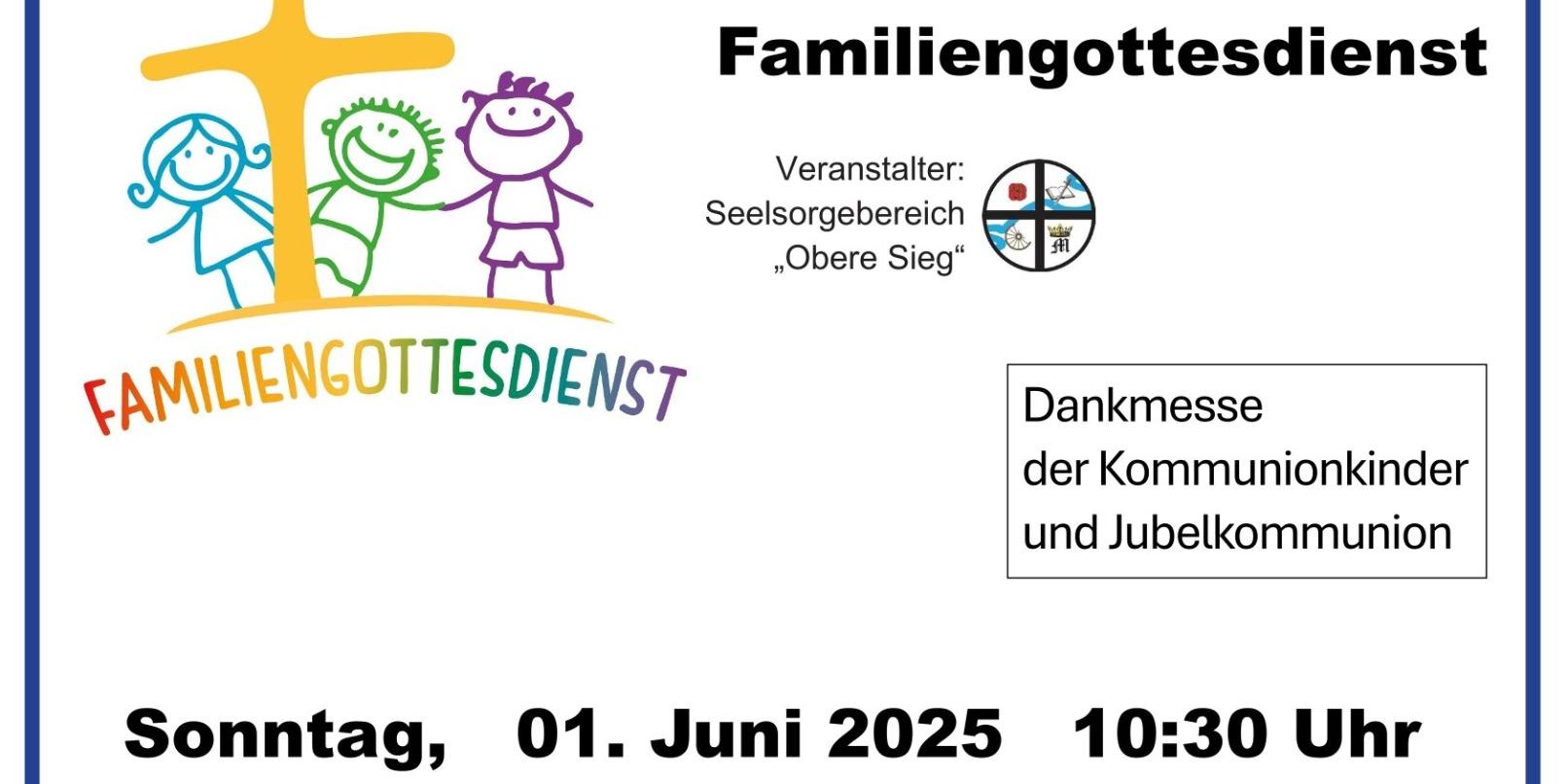 Plakat Familiengottesdienst 2025.06.01