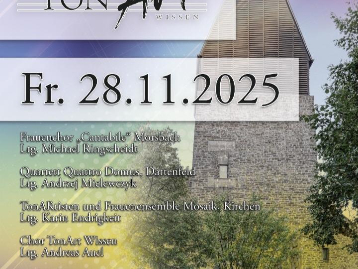 Plakat Konzert 28.11.2025
