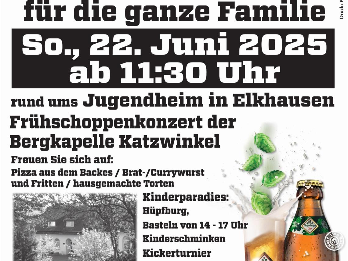 Plakat Pfarrfest Elkhausen 2025